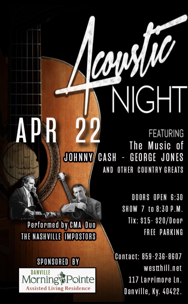 Acoustic Night Poster